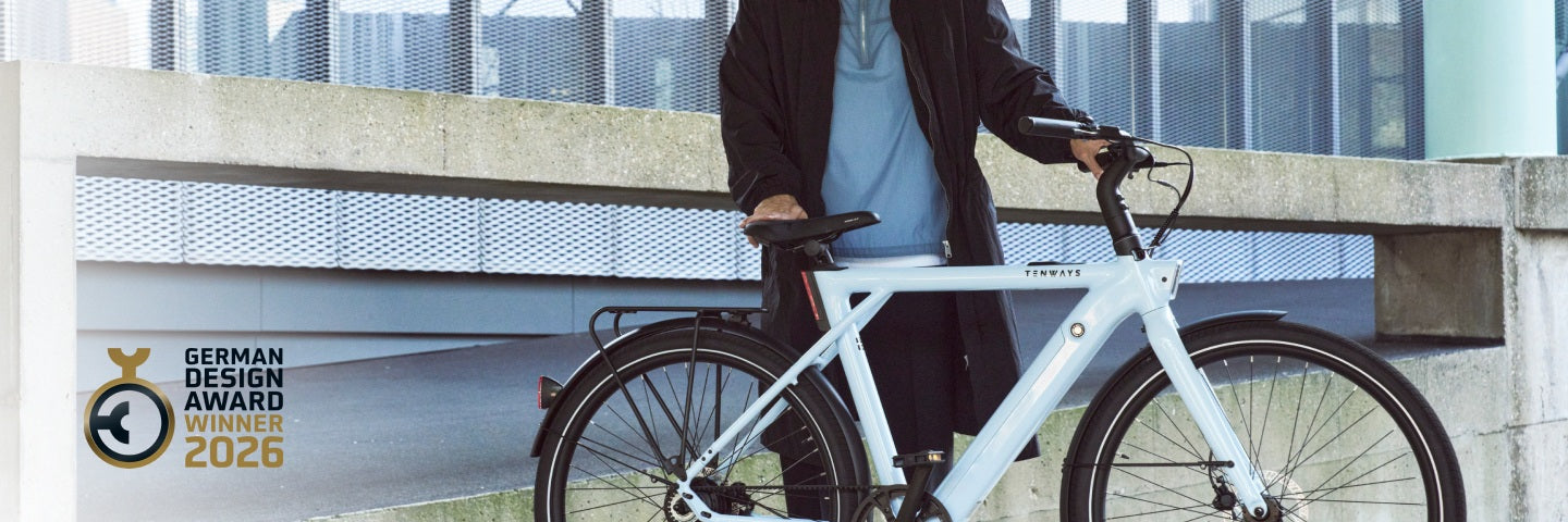 TENWAYS' Lightweight Dutch-Style City E-Bike Wins German Design