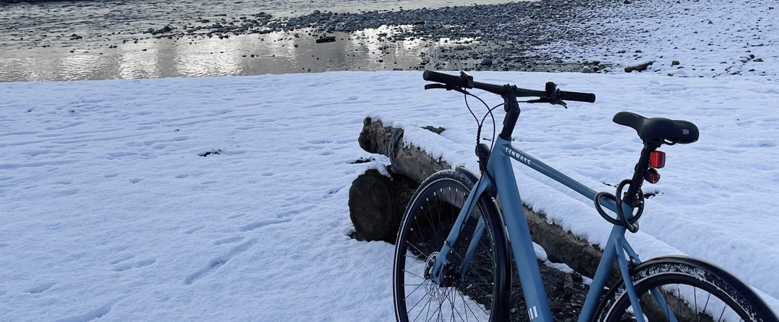 5 tips for riding an e-bike in winter