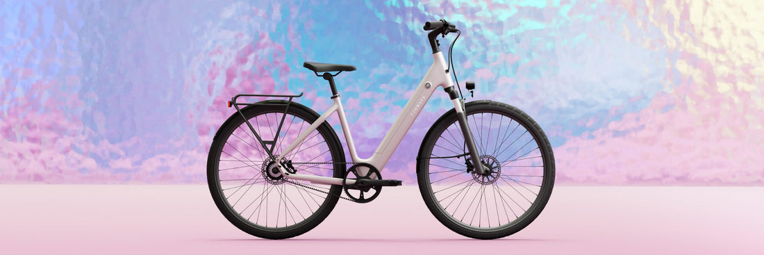 Meet our limited-edition e-bike, CGO800S Light Rosé