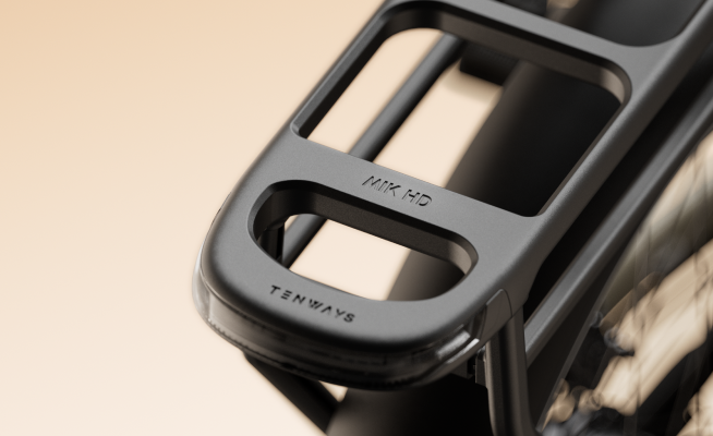 Porte-bagages arrière avec système MIK HD