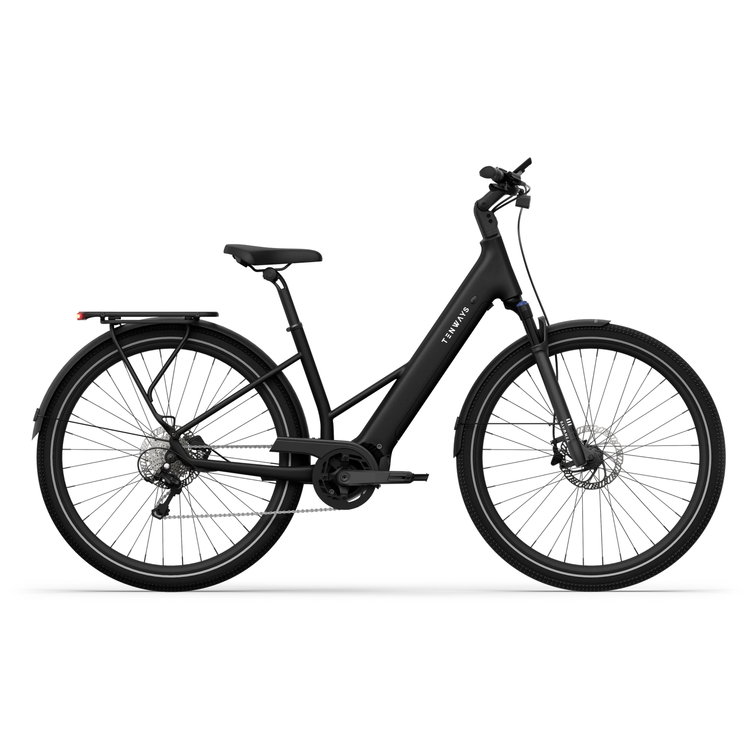 TENWAYS AGO AIR, Transmisi¨®n por cadena, Midnight Black