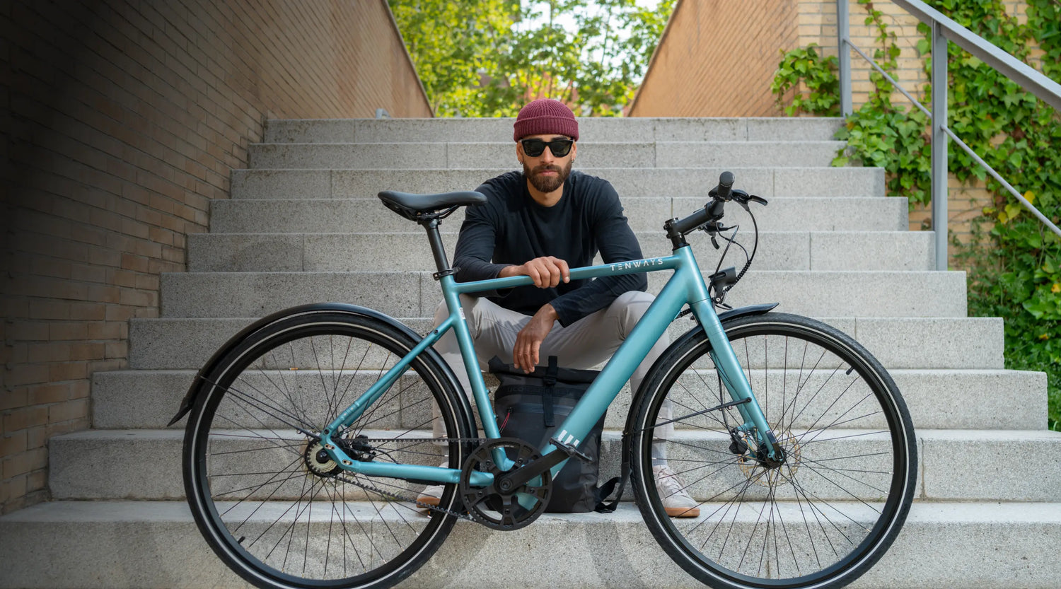leichtes e bike mit riemenantrieb
