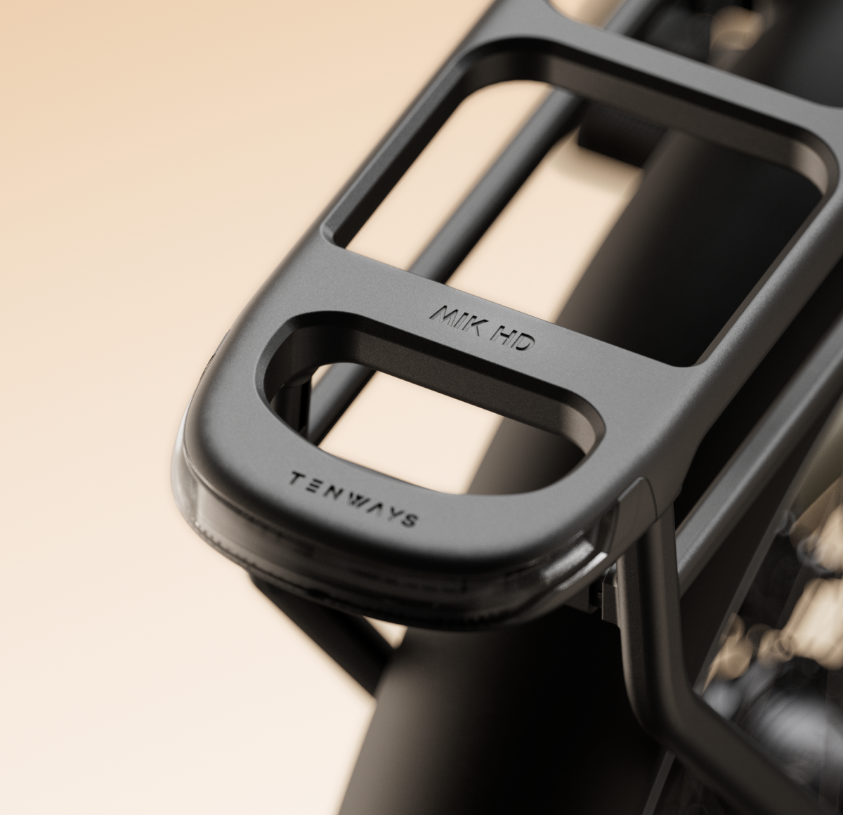 Porte-bagages arrière avec système MIK HD