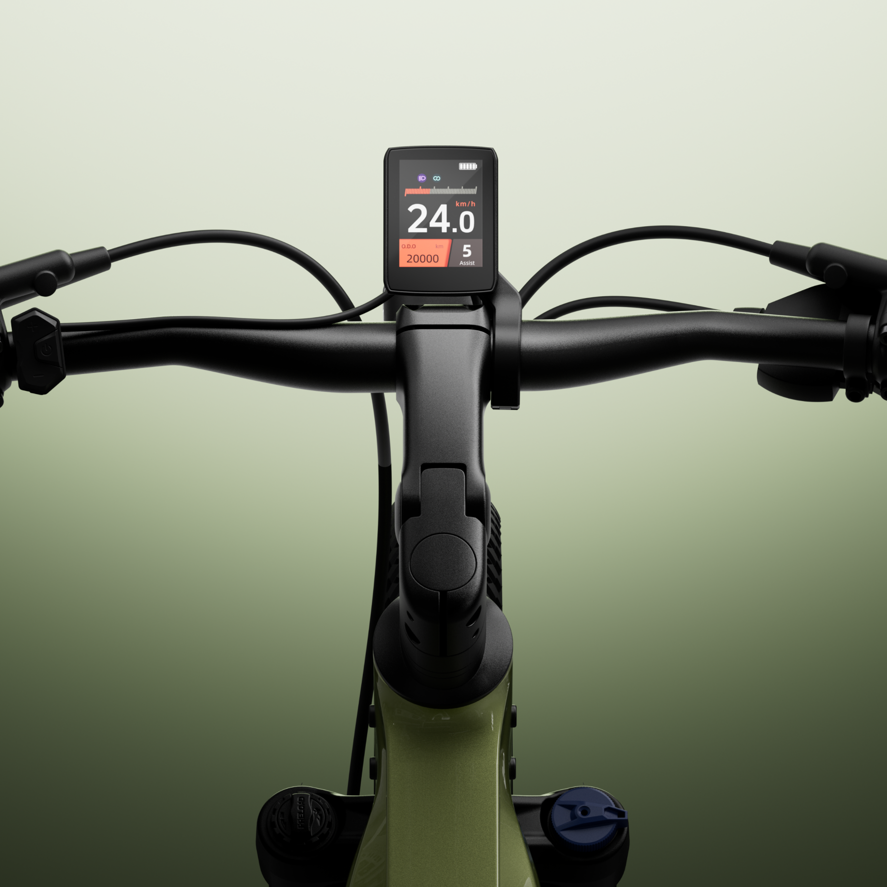 Integrated TFT Color Display