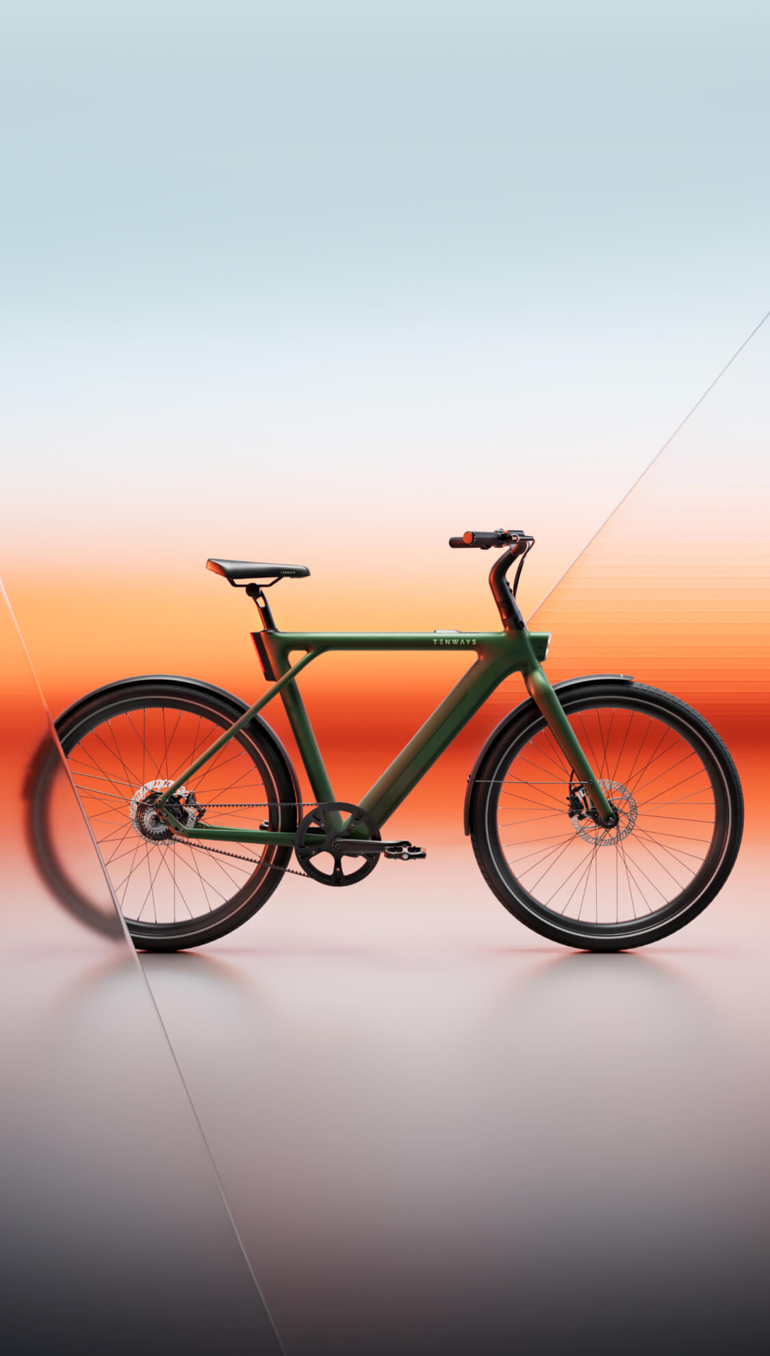 CGO009 Smart City E-bike TENWAYS - Main Image