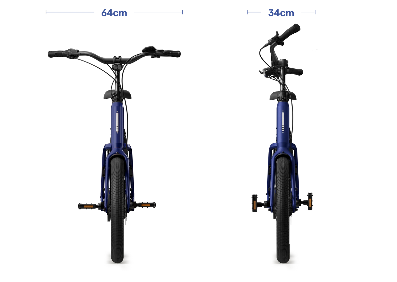 Midnight Blue - Eingeklappt